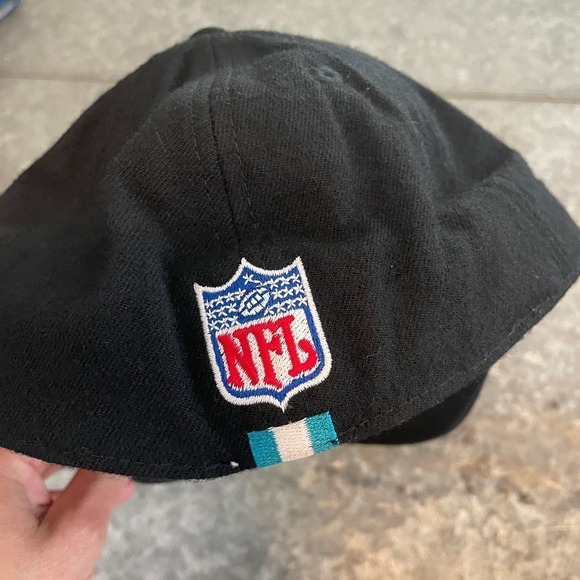 NWT Nike Jacksonville Jaguars Wool Fitted Cap 6 7/8 Team Official Sideline Hat - Picture 8 of 11